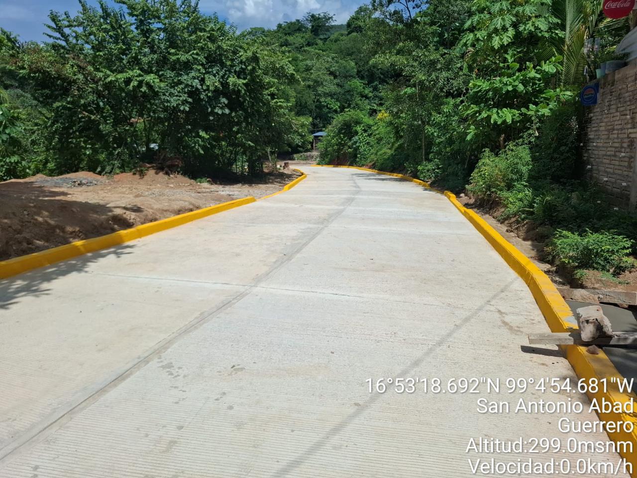 Excavación pluvial en vialidad